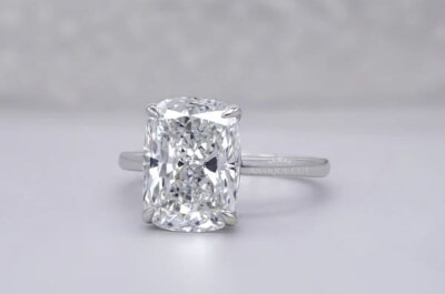 Buy Old Mine Cut Lab Diamond Ring – Vintage Elegance with Timeless Beauty