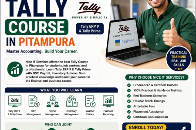 Advanced Tally Course in Pitampura with GST Training